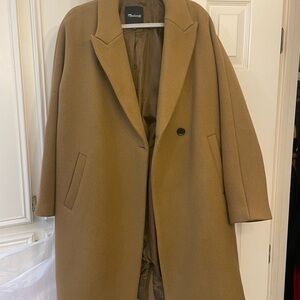 Madewell Women’s Camel Trench Coat